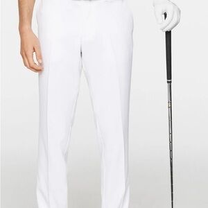 NWT J.Lindeberg Ellott Micro High Stretch Pant SZ 30/32 WHITE GOLF DRESSY